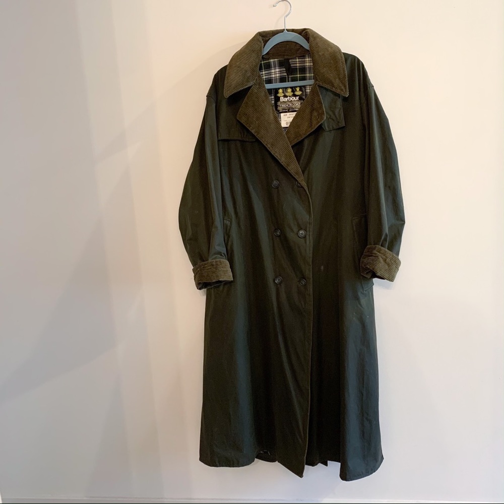 Vintage Barbour A600 Trench Coat